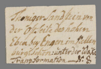 L 01410
<br/>
Label met opschrift
<br/>
<em>Escher von der Linth, Johannes Conrad (1767-1823)</em>